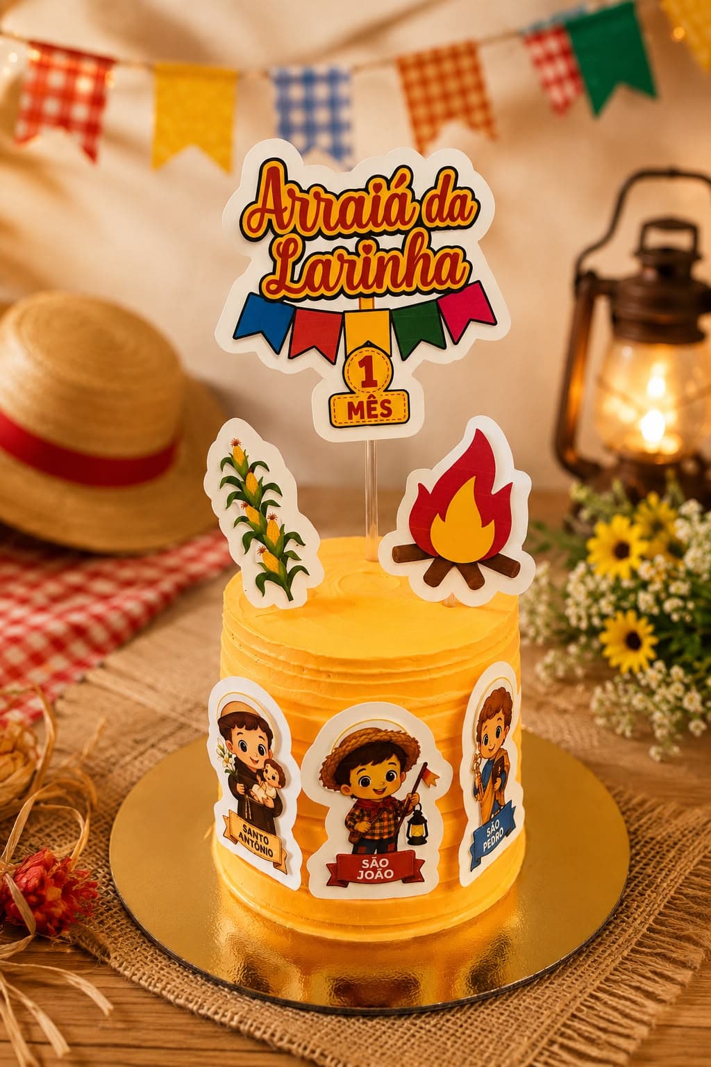 Bolo Mesversário São João